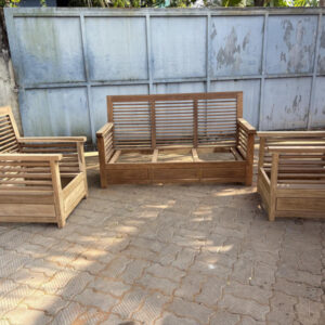 5 Seater sofa set Teak Wood