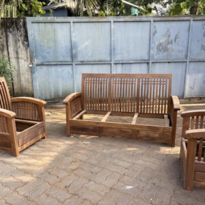 5 Seater sofa set Teak Wood